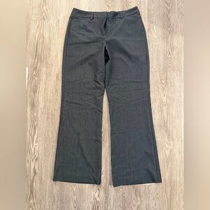 Sharagano Charcoal Dress Pants with Red Trim